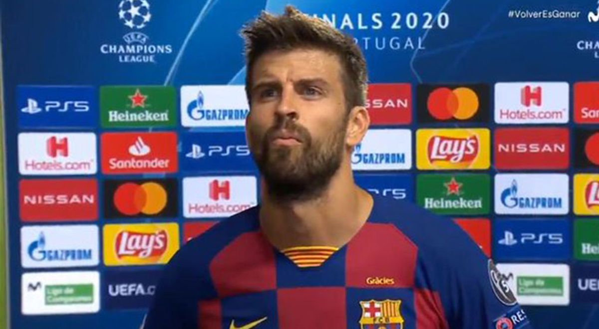 Piqué criticó a Bartomeu