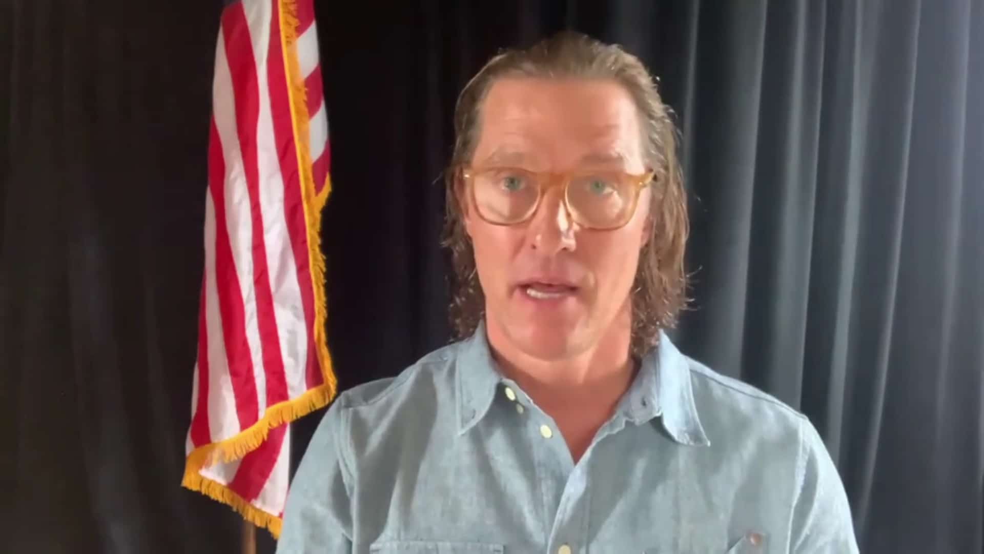 Matthew McConaughey gobernador texas