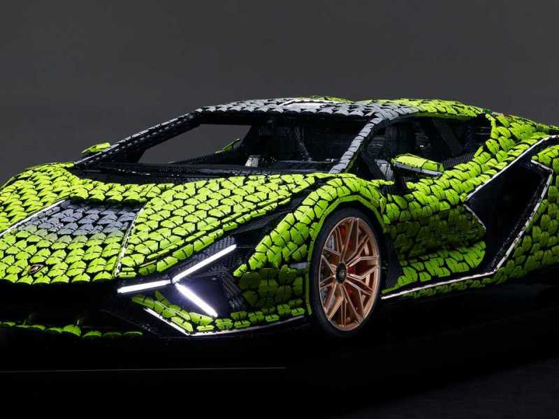 Lamborghini-tamaño-real-lego