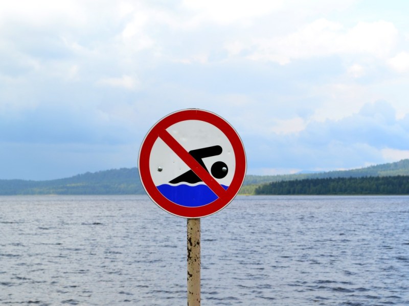 Aviso de no natación emitido para un popular lago de Carolina del Norte