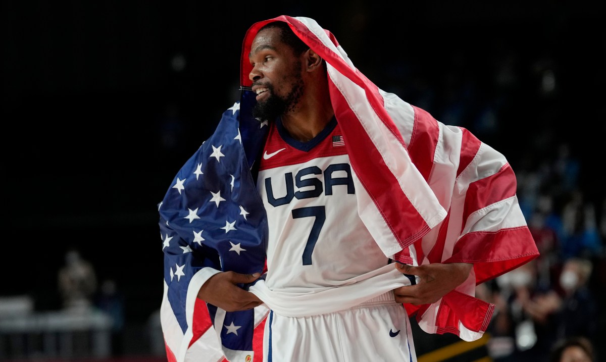 Kevin Durant y Estados Unidos ganan el oro en Tokio 2020