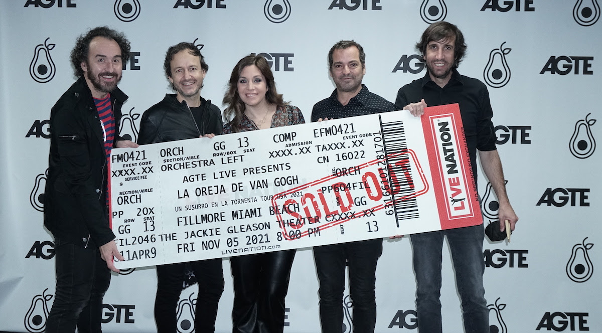 La Oreja de Van Gogh hizo sold out en Miami y continúa su gira en EUA