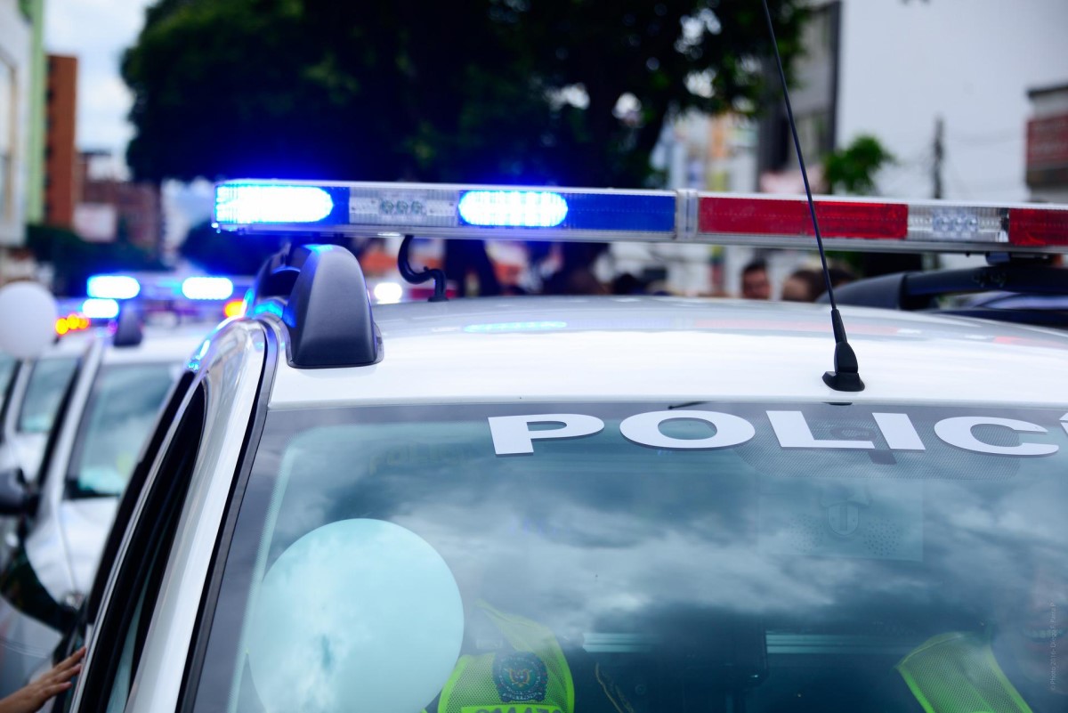 Policía Asheville casquillos bala