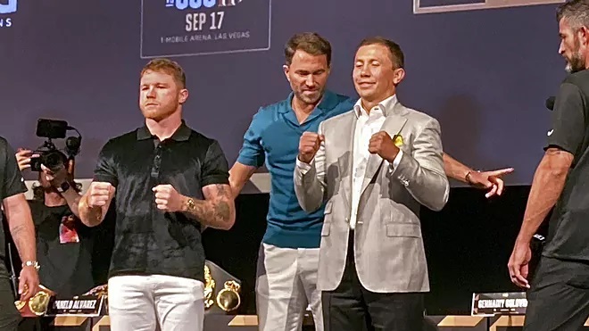 Canelo Álvarez Gennady Golovkin Charlotte-1