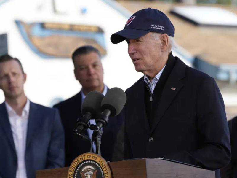 El presidente Biden recorrió las zonas dañas de California y dijo que van a reconstruir con fondos federales.
