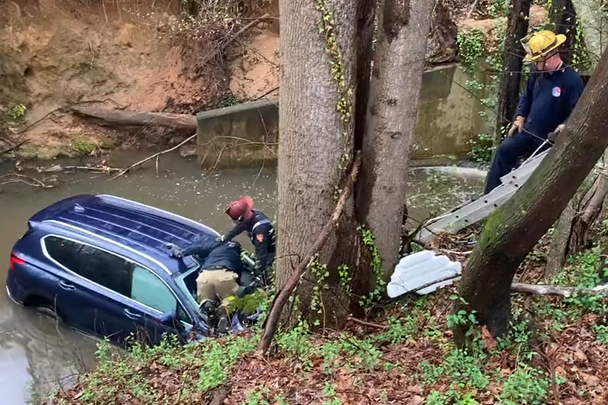 Accidente arroyo Winston-Salem