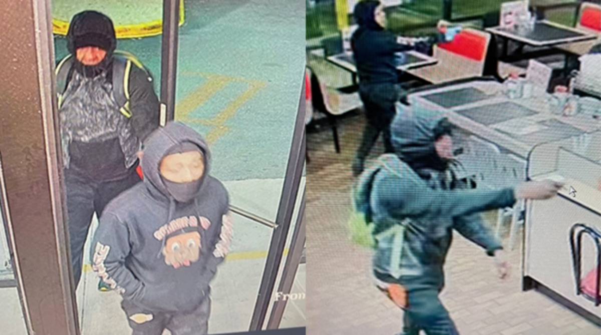 Se trata de dos hombres que a punta de pistola amagaron y amenazaron al cajero y a un empleado del lugar alrededor de las las 12:46 AM del viernes. Cuando los agentes llegaron al lugar en la cuadra 2100 de Cedar Creek Road, los ladrones ya habían robado el Waffle House de Fayetteville y las pertenencias de los dos trabajadores.