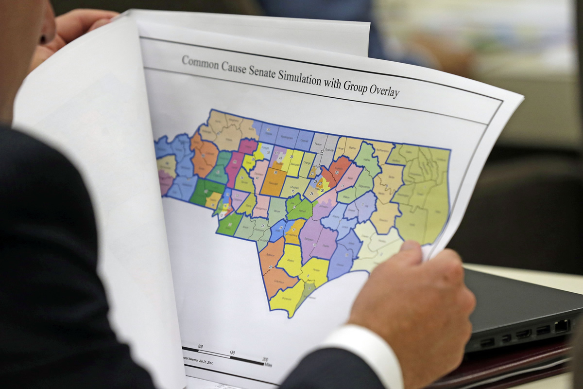 Mapas electorales Carolina del Norte