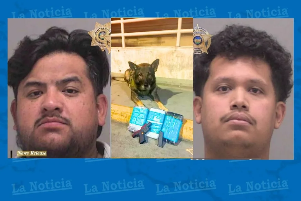 Parada de tránsito: arrestan a latinos con 14 kilos de cocaína